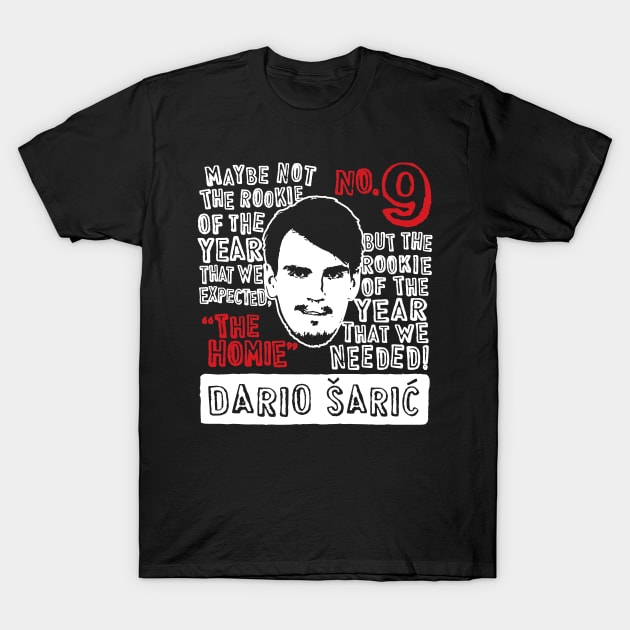 Rookie of the Year - Dario T-Shirt by huckblade